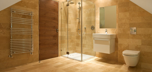 An example of our floor and wall tiling service 